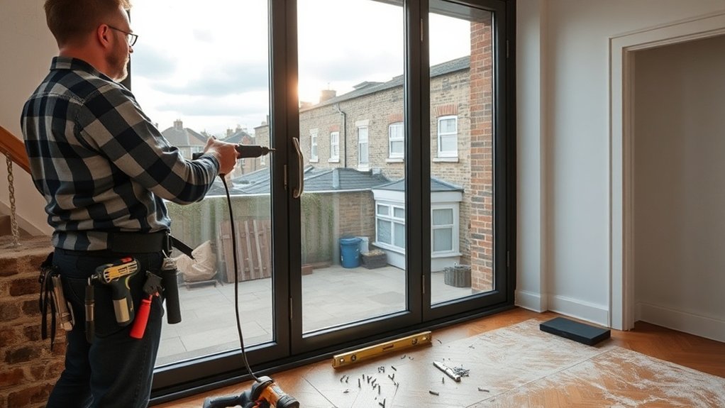 Aluminium Door Installation Olympic Park