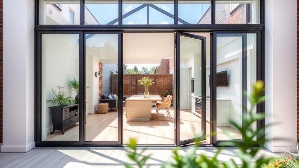 Bifold Door Glazing Olympic Park