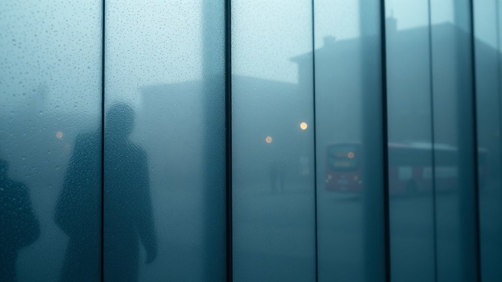 Frosted Obscure Glass Olympic Park