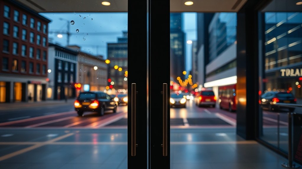 Glass Doors Bow