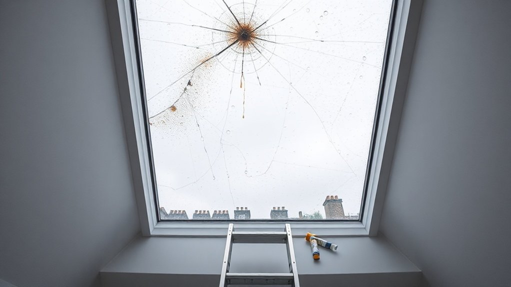 Leaking Skylight Repair Olympic Park