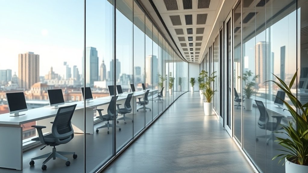 Office Glazing Olympic Park
