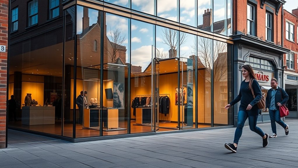 Shop Front Glazing Bow