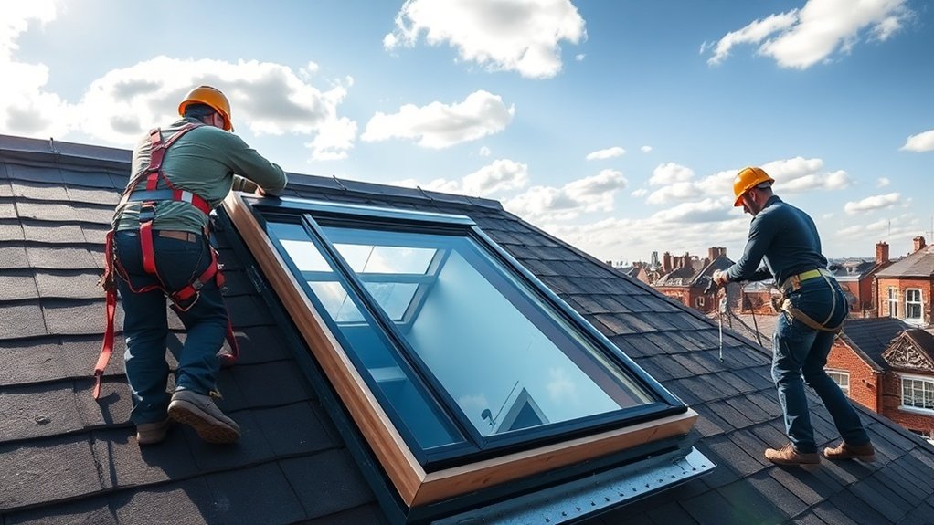 Skylight Installation Marshgate Lane