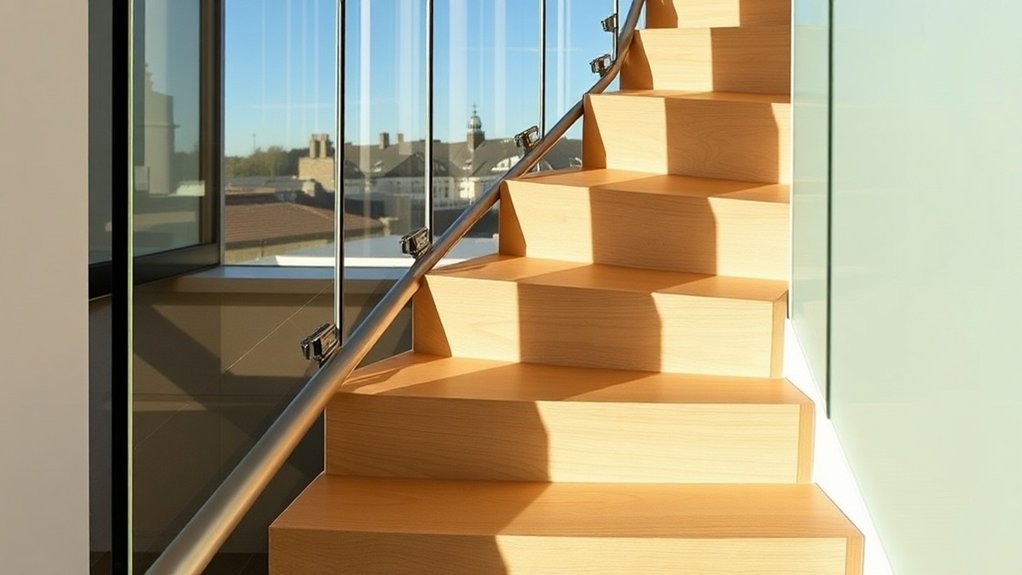 Staircase Glass Panels Olympic Park