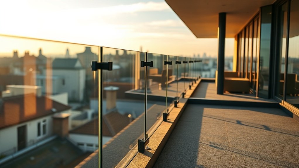 Terrace Glass Balustrades Olympic Park